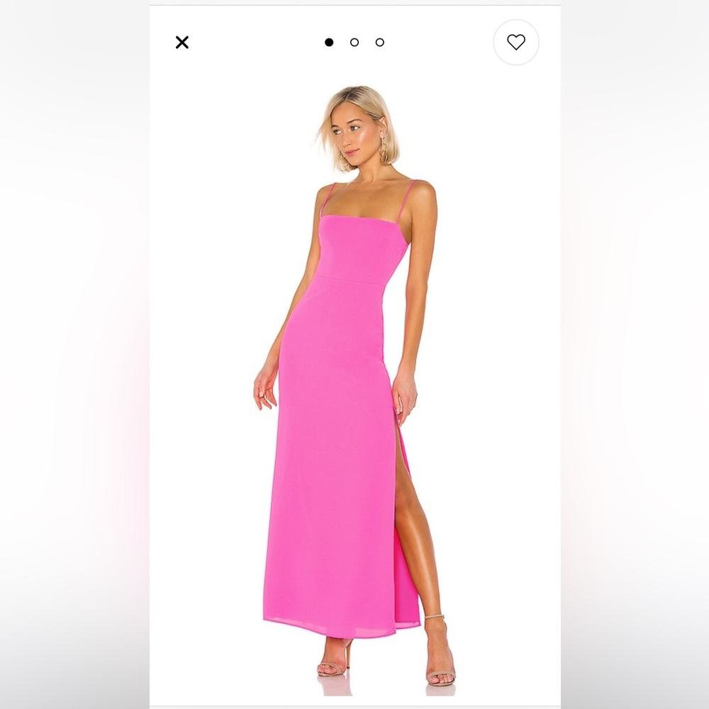 Revolve Superdown Addison Dress pink size XS
